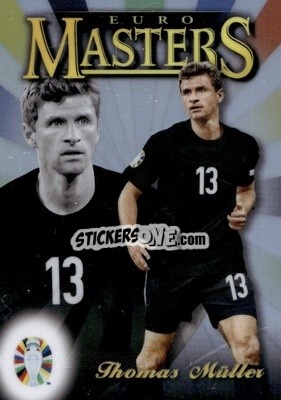 Sticker Thomas Müller - Finest Road to UEFA Euro 2024
 n. EM-TM - Topps