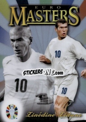 Sticker Zinédine Zidane - Finest Road to UEFA Euro 2024
 - Topps