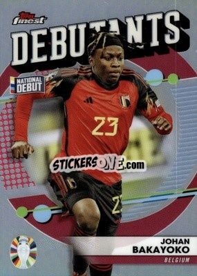 Sticker Johan Bakayoko - Finest Road to UEFA Euro 2024
 n. FD-JB - Topps