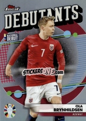Sticker Ola Brynhildsen - Finest Road to UEFA Euro 2024
 n. FD-OB - Topps