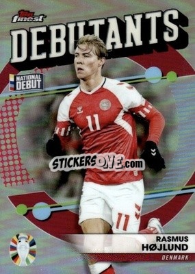 Sticker Rasmus Højlund - Finest Road to UEFA Euro 2024
 - Topps