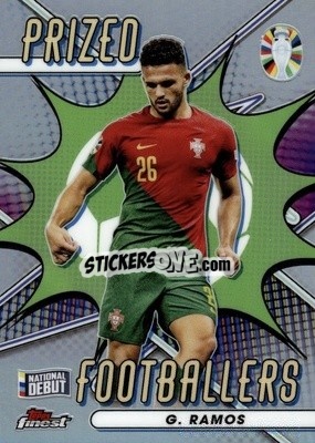 Figurina Gonçalo Ramos - Finest Road to UEFA Euro 2024
 - Topps