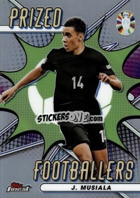 Sticker Jamal Musiala - Finest Road to UEFA Euro 2024
 n. PF-JM - Topps