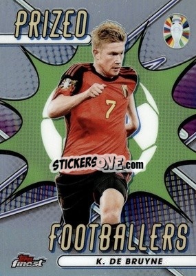 Sticker Kevin De Bruyne - Finest Road to UEFA Euro 2024
 n. PF-KD - Topps