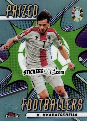 Sticker Khvicha Kvaratskhelia - Finest Road to UEFA Euro 2024
 n. PF-KK - Topps