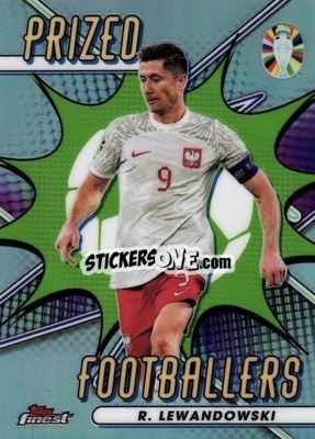 Sticker Robert Lewandowski - Finest Road to UEFA Euro 2024
 - Topps