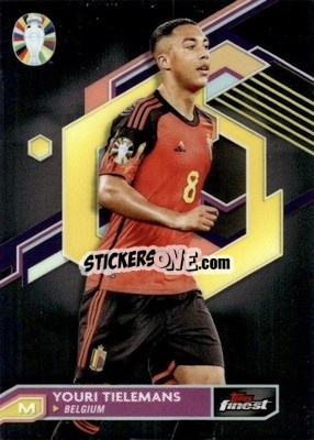 Sticker Youri Tielemans - Finest Road to UEFA Euro 2024
 n. 9 - Topps
