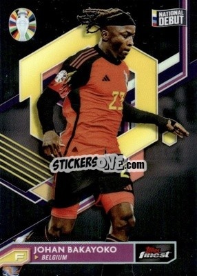 Sticker Johan Bakayoko - Finest Road to UEFA Euro 2024
 n. 10 - Topps