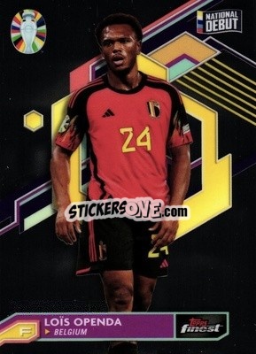 Sticker Loïs Openda - Finest Road to UEFA Euro 2024
 n. 11 - Topps