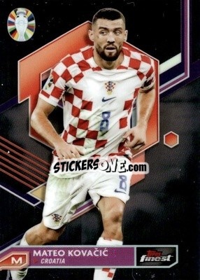 Sticker Mateo Kovačić - Finest Road to UEFA Euro 2024
 n. 12 - Topps