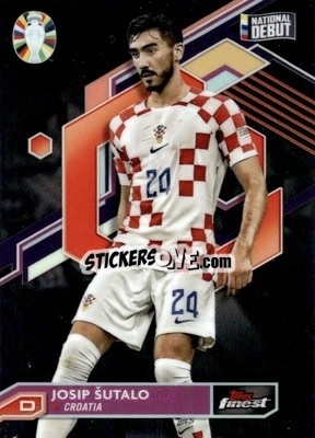 Sticker Josip Šutalo - Finest Road to UEFA Euro 2024
 - Topps