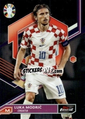 Sticker Luka Modrić - Finest Road to UEFA Euro 2024
 n. 14 - Topps