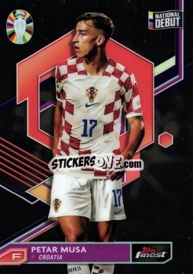 Sticker Petar Musa - Finest Road to UEFA Euro 2024
 n. 15 - Topps