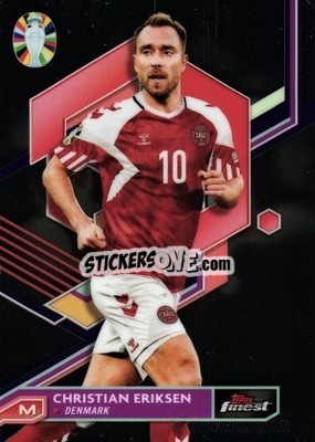 Sticker Christian Eriksen - Finest Road to UEFA Euro 2024
 - Topps