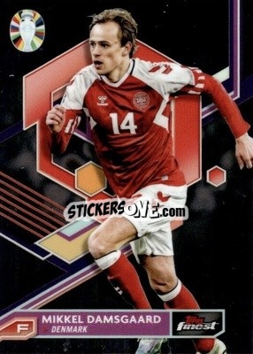 Figurina Mikkel Damsgaard - Finest Road to UEFA Euro 2024
 - Topps