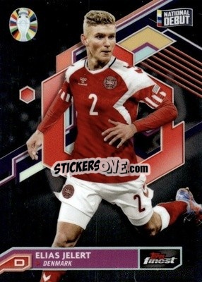 Cromo Elias Jelert - Finest Road to UEFA Euro 2024
 - Topps