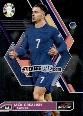 Sticker Jack Grealish - Finest Road to UEFA Euro 2024
 n. 21 - Topps