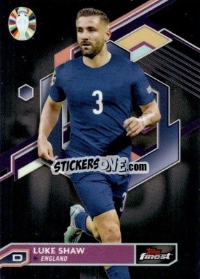 Cromo Luke Shaw - Finest Road to UEFA Euro 2024
 - Topps