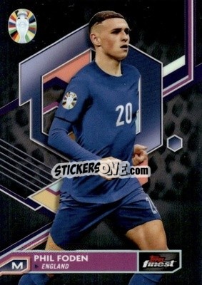 Sticker Phil Foden - Finest Road to UEFA Euro 2024
 n. 26 - Topps