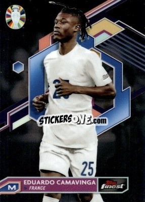 Figurina Eduardo Camavinga - Finest Road to UEFA Euro 2024
 - Topps