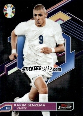 Cromo Karim Benzema - Finest Road to UEFA Euro 2024
 - Topps