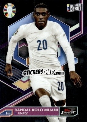 Sticker Randal Kolo Muani - Finest Road to UEFA Euro 2024
 n. 30 - Topps