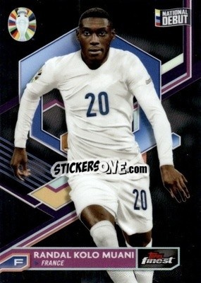 Sticker Randal Kolo Muani - Finest Road to UEFA Euro 2024
 - Topps