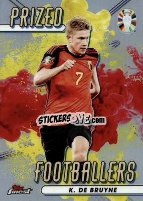 Sticker Kevin De Bruyne - Finest Road to UEFA Euro 2024
 - Topps