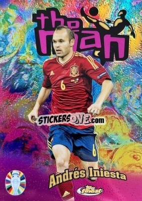 Figurina Andrés Iniesta - Finest Road to UEFA Euro 2024
 - Topps