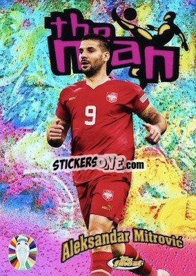 Sticker Aleksandar Mitrović - Finest Road to UEFA Euro 2024
 n. TM-AM - Topps