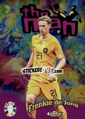 Sticker Frenkie de Jong - Finest Road to UEFA Euro 2024
 - Topps