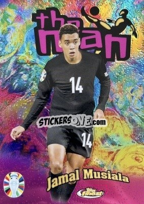 Sticker Jamal Musiala - Finest Road to UEFA Euro 2024
 n. TM-JM - Topps