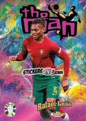 Sticker Rafael Leão - Finest Road to UEFA Euro 2024
 n. TM-RL - Topps