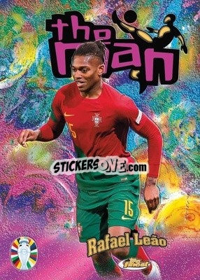 Figurina Rafael Leão - Finest Road to UEFA Euro 2024
 - Topps