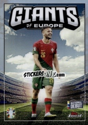 Sticker Gonçalo Ramos - Finest Road to UEFA Euro 2024
 n. GE-GR - Topps