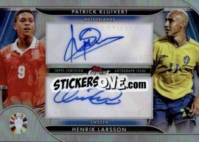 Figurina Patrick Kluivert / Henrik Larsson