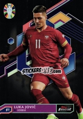 Sticker Luka Jović - Finest Road to UEFA Euro 2024
 - Topps