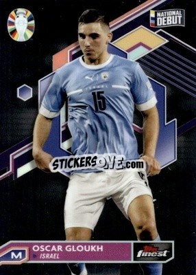 Figurina Oscar Gloukh - Finest Road to UEFA Euro 2024
 - Topps