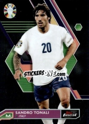 Sticker Sandro Tonali - Finest Road to UEFA Euro 2024
 n. 43 - Topps