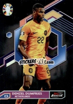 Sticker Denzel Dumfries - Finest Road to UEFA Euro 2024
 n. 48 - Topps