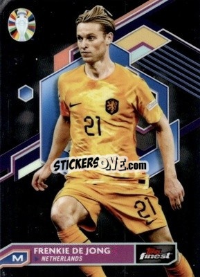 Figurina Frenkie de Jong - Finest Road to UEFA Euro 2024
 - Topps