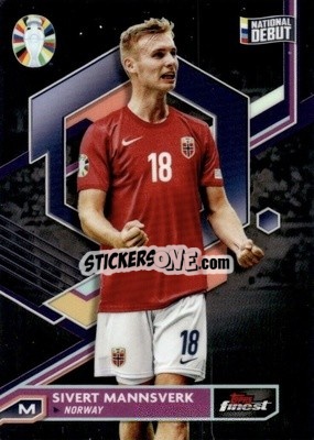 Sticker Sivert Mannsverk - Finest Road to UEFA Euro 2024
 n. 58 - Topps