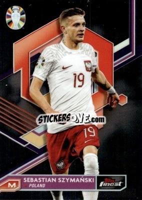 Sticker Sebastian Szymański - Finest Road to UEFA Euro 2024
 n. 62 - Topps