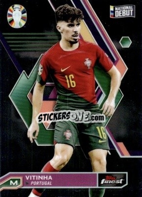 Sticker Vitinha - Finest Road to UEFA Euro 2024
 n. 64 - Topps