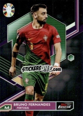 Sticker Bruno Fernandes - Finest Road to UEFA Euro 2024
 n. 65 - Topps