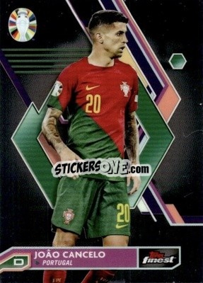 Sticker João Cancelo - Finest Road to UEFA Euro 2024
 n. 66 - Topps