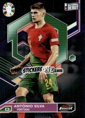 Figurina António Silva - Finest Road to UEFA Euro 2024
 - Topps