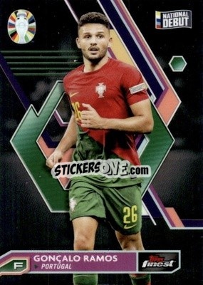 Sticker Gonçalo Ramos - Finest Road to UEFA Euro 2024
 - Topps