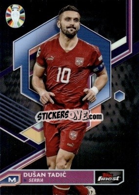 Sticker Dušan Tadić - Finest Road to UEFA Euro 2024
 - Topps