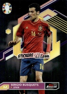 Cromo Sergio Busquets - Finest Road to UEFA Euro 2024
 - Topps